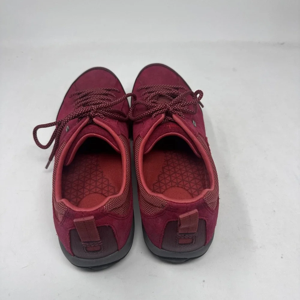 Dansko Womens Paisley Trail Walking Shoes Waterproof Red Leather Sz 11 EU 41.